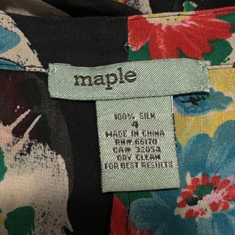 Maple Silk Blouse - Picture 4 of 4